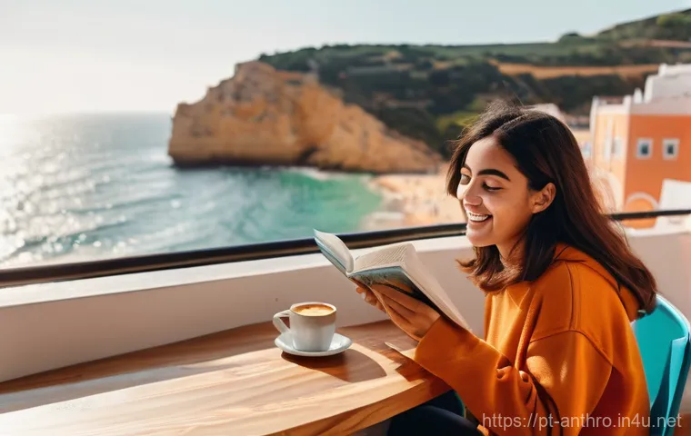사회적 정체성 형성 - **Prompt:** A young Portuguese man or woman, in their early 20s, stands on a charming, cobblestone s...