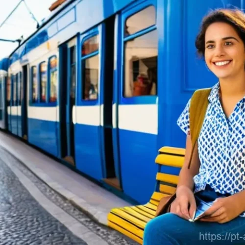 Home 27 문화적 동화 - **Prompt 1: The Curious Explorer in Lisbon**
A young woman, mid-20s, with a vibrant, curious exp...